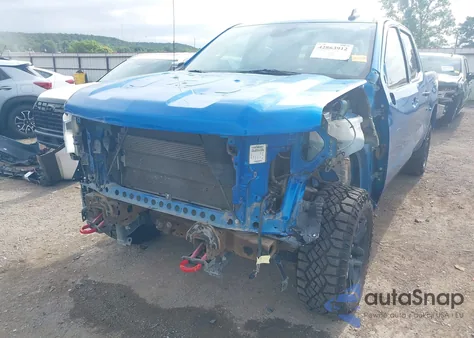 2022 Chevrolet Silverado 1500 4Wd Short Bed Lt Trail Boss из США, поврежденный, VIN 3GCUDFED7NG557110